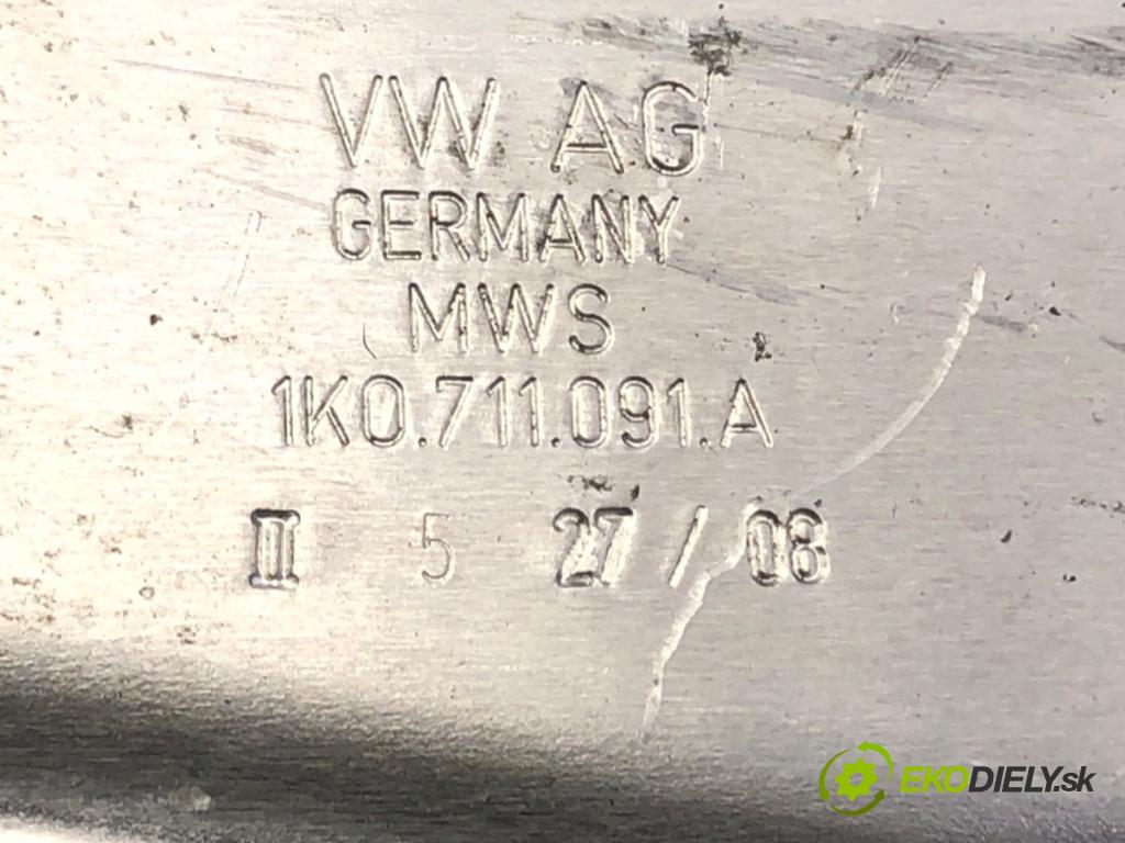 VW PASSAT B6 (3C2) 2005 - 2010    1.4 TSI 90 kW [122 KM] benzyna 2007 - 2010  Kulisa 1K0711091A (Rýchlostné páky / kulisy)
