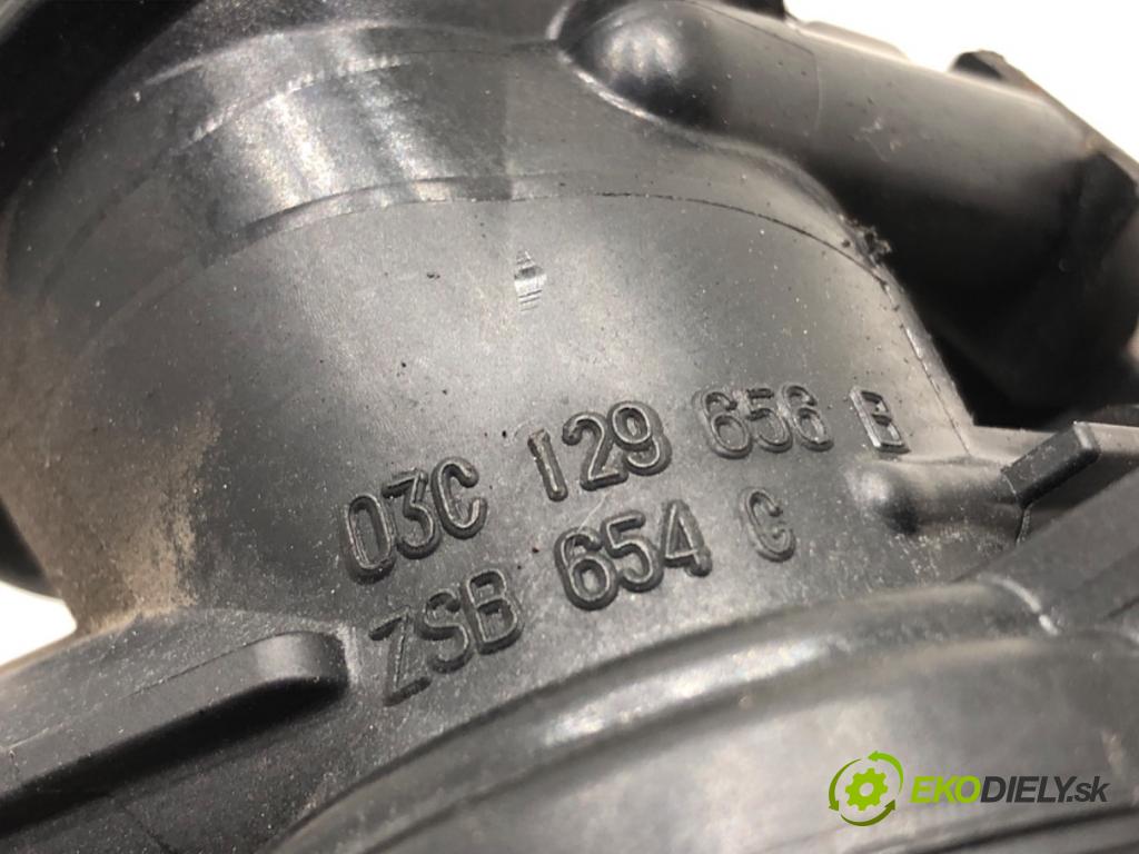 VW PASSAT B6 sedan 2008 90 kW 1.4 TSI 1390 příruba Rúra turba 03C129656B