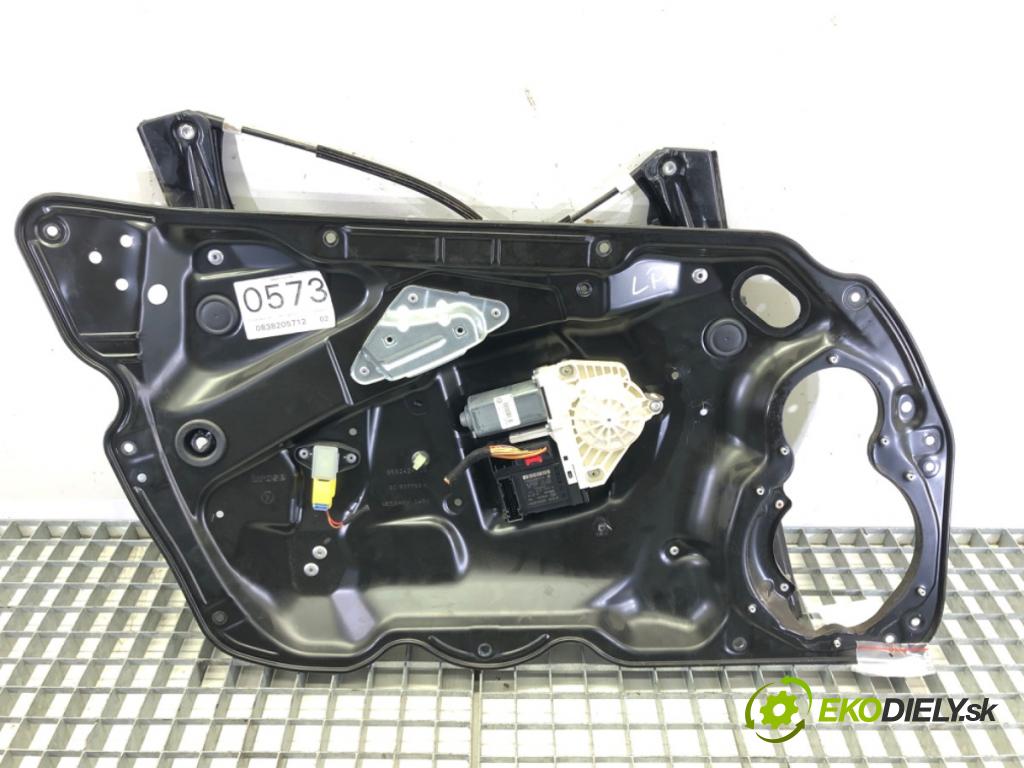 VW PASSAT B6 (3C2) 2005 - 2010    1.4 TSI 90 kW [122 KM] benzyna 2007 - 2010  mechanismus okna přední část levý 980851-123 1K0959701AC (Přední levé)