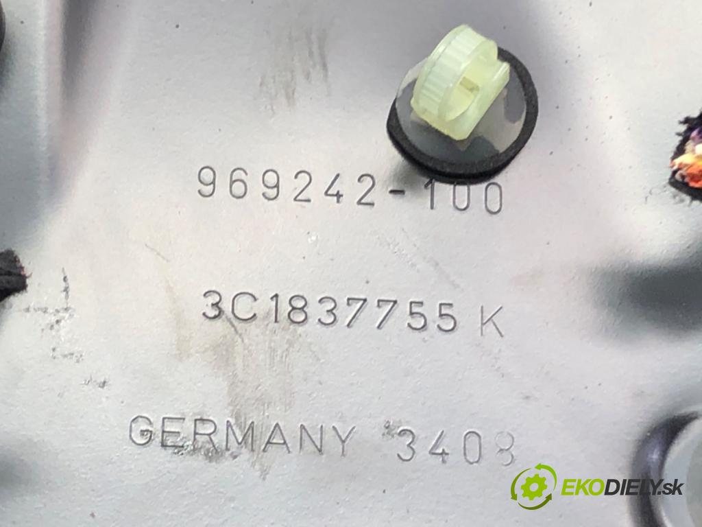 VW PASSAT B6 (3C2) 2005 - 2010    1.4 TSI 90 kW [122 KM] benzyna 2007 - 2010  mechanismus okna přední část levý 980851-123 1K0959701AC (Přední levé)