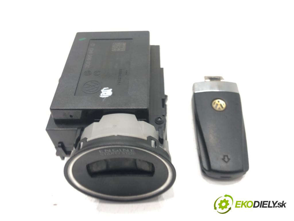 VW PASSAT B6 (3C2) 2005 - 2010    1.4 TSI 90 kW [122 KM] benzyna 2007 - 2010  spinačka 3C0905843Q (Spínacie skrinky a kľúče)