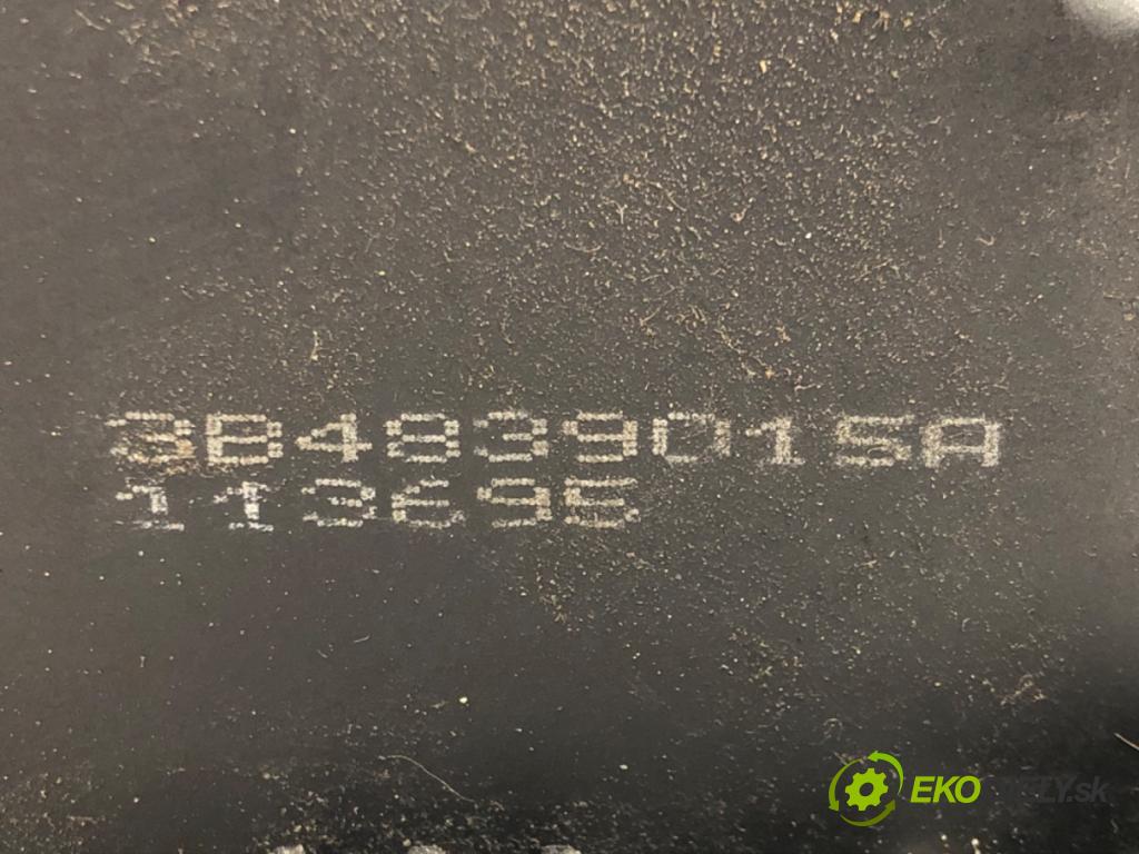 SEAT LEON (1M1) 1999 - 2006    1.9 TDI 81 kW [110 KM] olej napędowy 1999 - 2006  zámok dveře levý zadní část 3B4839015A