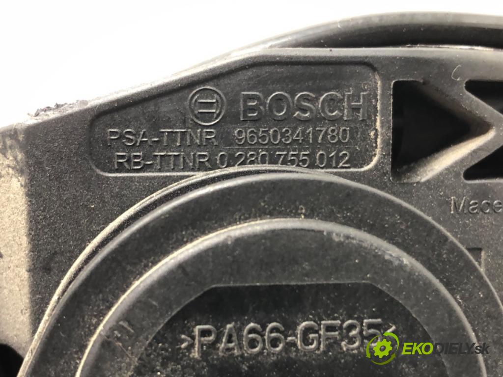 PEUGEOT 407 (6D_) 2004 - 2011    1.6 HDi 110 (6D9HZC, 6D9HYC) 80 kW [109 KM] olej napędowy 2004 - 2010  Potenciometer plynu 9650341780 (Pedále)
