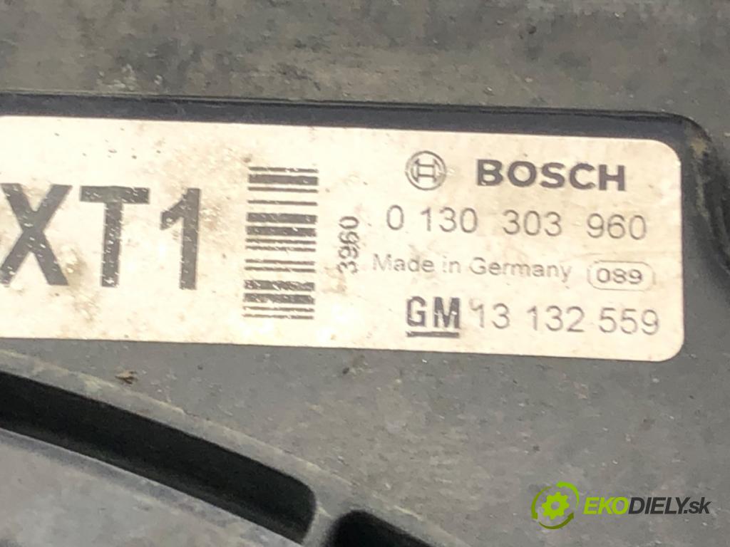 OPEL ASTRA H Kombi (A04) 2004 - 2014    1.7 CDTI (L35) 74 kW [101 KM] olej napędowy 2004 - 2010  Ventilátor klimatizácie 0130303960 13132559 (Ventilátory chladičov klimatizácie)