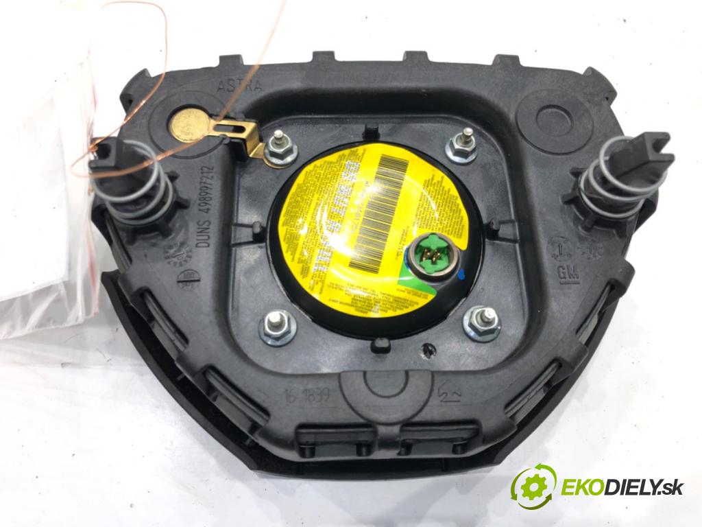 OPEL ASTRA H Kombi (A04) 2004 - 2014    1.7 CDTI (L35) 74 kW [101 KM] olej napędowy 2004 - 2010  AirBag volantu 13168455 (Airbagy)