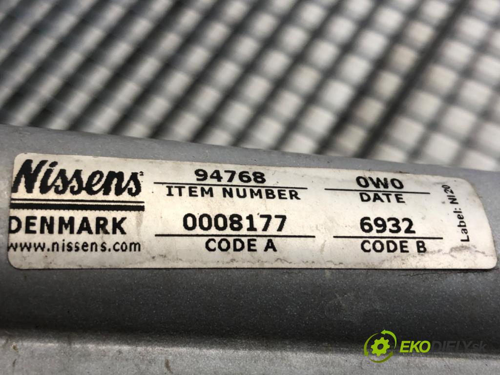 OPEL ASTRA H Kombi (A04) 2004 - 2014    1.7 CDTI (L35) 74 kW [101 KM] olej napędowy 2004 - 2010  Chladič klimatizácie  (Chladiče klimatizácie)