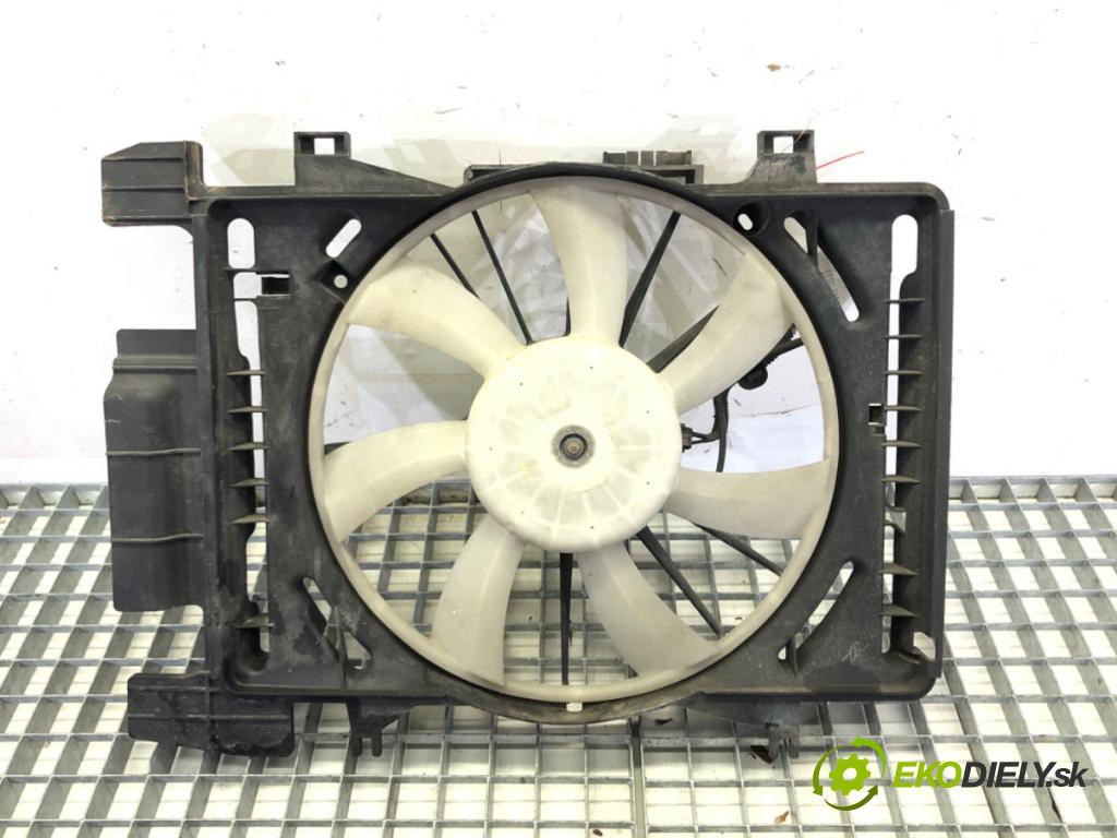 TOYOTA YARIS (_P13_) 2010 - 2022    1.4 D (NLP130_) 66 kW [90 KM] olej napędowy 2011 - 2022  Ventilátor chladiča MN122710-938 (Ventilátory)