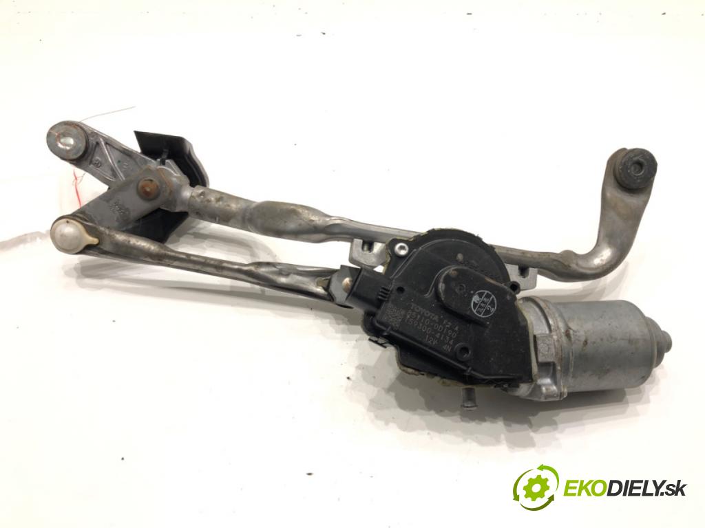 TOYOTA YARIS (_P13_) 2010 - 2022    1.4 D (NLP130_) 66 kW [90 KM] olej napędowy 2011 - 2022  Mechanizmus stieračov predný 85110-0D190 (Motorčeky stieračov predné)