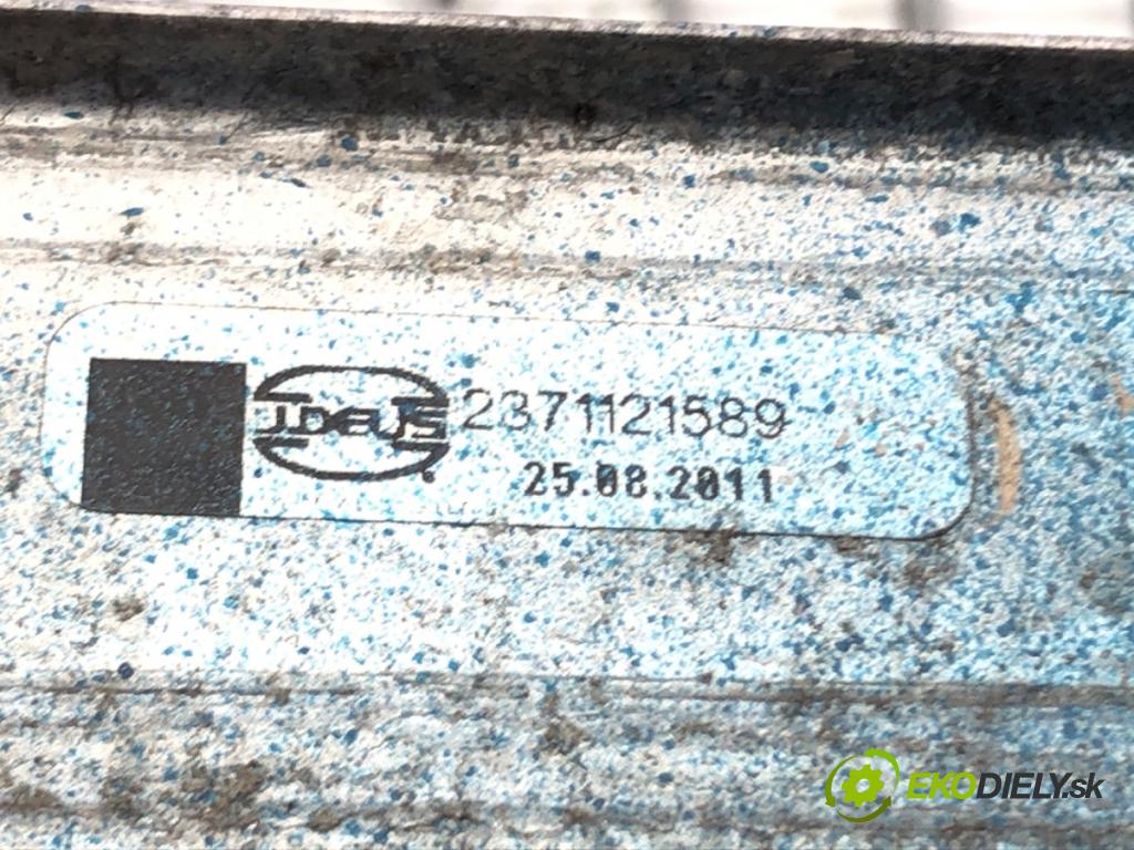 TOYOTA YARIS (_P13_) 2010 - 2022    1.4 D (NLP130_) 66 kW [90 KM] olej napędowy 2011 - 2022  intercooler JD12740-4080 (Chladiče nasávaného vzduchu (intercoolery))
