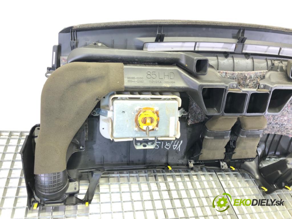 TOYOTA YARIS (_P13_) 2010 - 2022    1.4 D (NLP130_) 66 kW [90 KM] olej napędowy 2011 - 2022  Palubná doska silentbloku pasy 45019-0D420