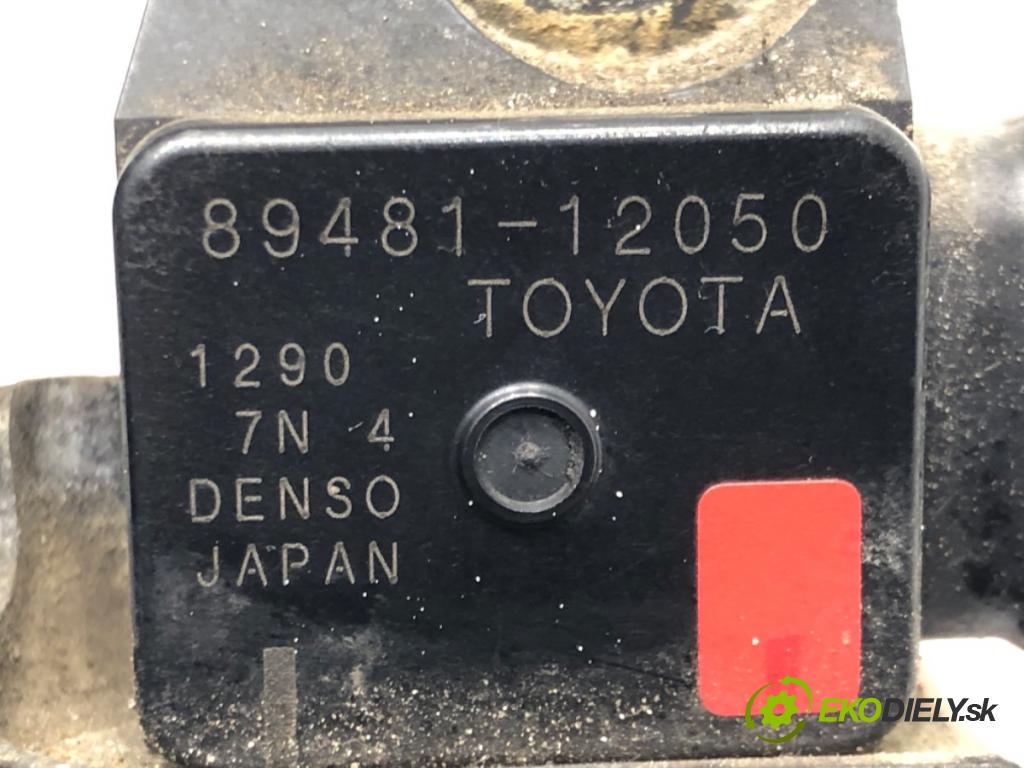 TOYOTA YARIS (_P13_) 2010 - 2022    1.4 D (NLP130_) 66 kW [90 KM] olej napędowy 2011 - 2022  snímač tlaku DPF 89481-12050