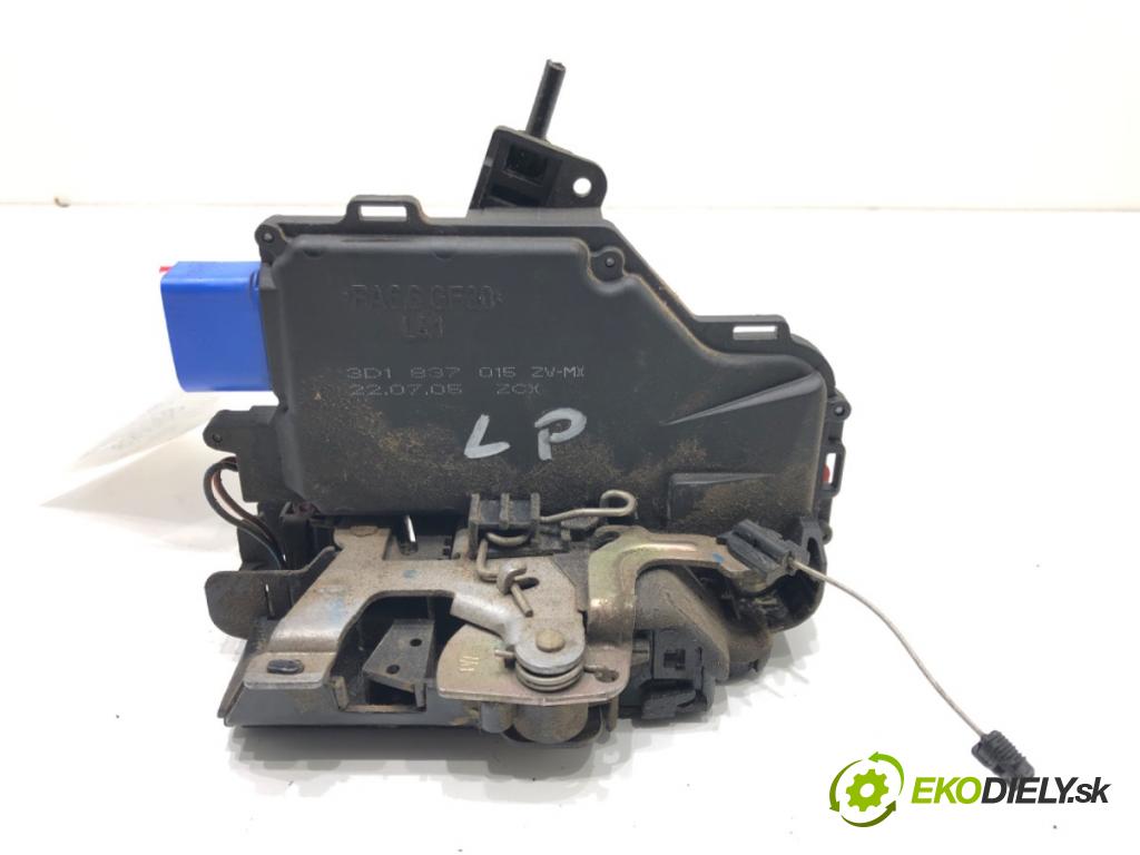 VW JETTA III (1K2) 2004 - 2013    1.9 TDI 77 kW [105 KM] olej napędowy 2005 - 2010  zámok dveře levý přední část 3D1837015