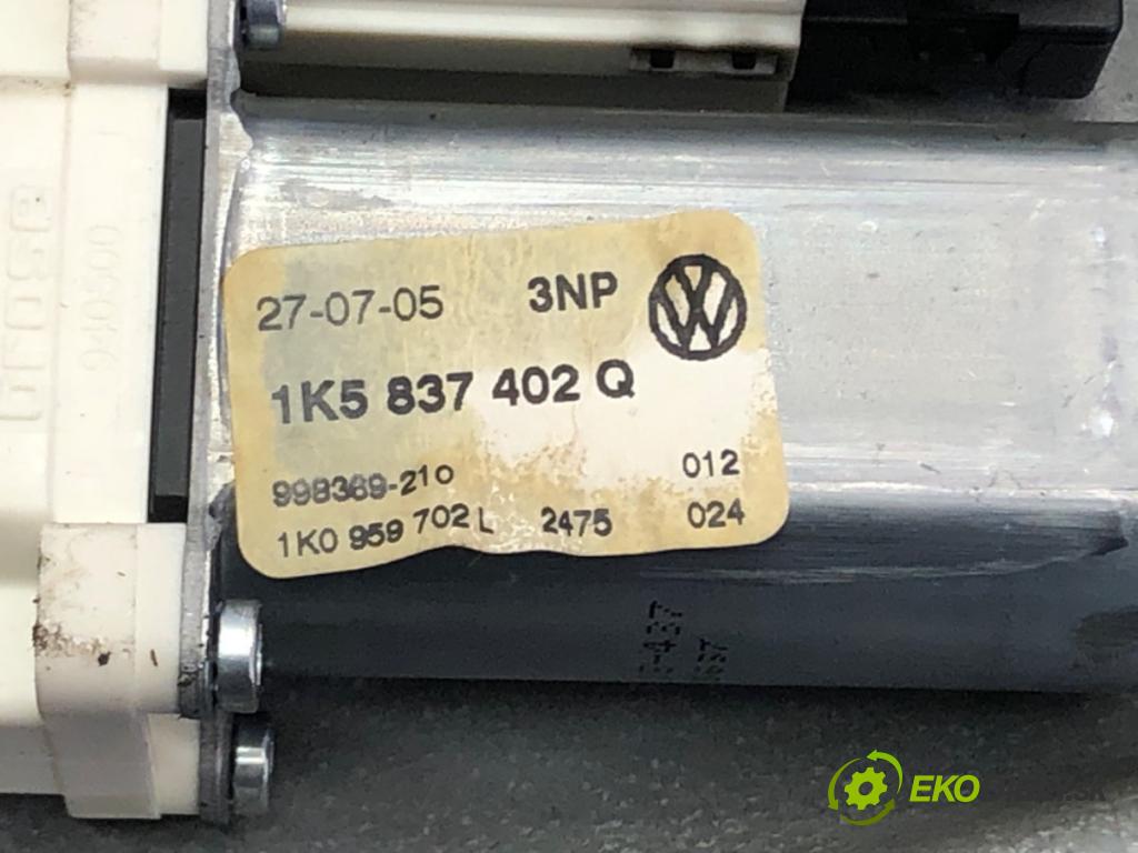 VW JETTA III (1K2) 2004 - 2013    1.9 TDI 77 kW [105 KM] olej napędowy 2005 - 2010  mechanismus okna pravý přední část 1K5837402Q