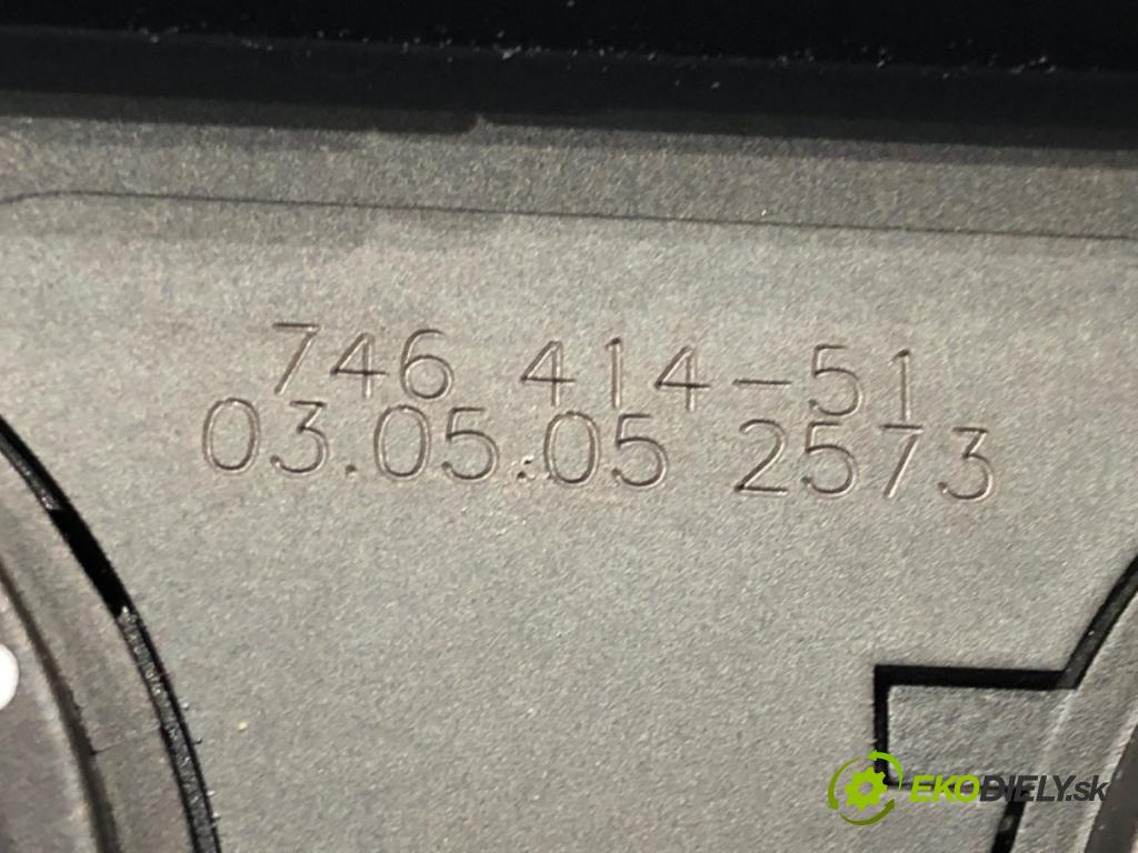 VW JETTA III (1K2) 2004 - 2013    1.9 TDI 77 kW [105 KM] olej napędowy 2005 - 2010  Panel ovládania kúrenia  (Prepínače, spínače, tlačidlá a ovládače kúrenia)