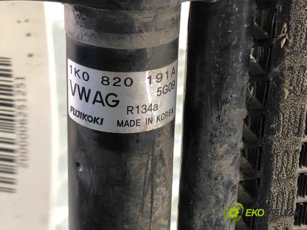 VW JETTA III (1K2) 2004 - 2013    1.9 TDI 77 kW [105 KM] olej napędowy 2005 - 2010  Chladič klimatizácie 1K0820191A (Chladiče klimatizácie)