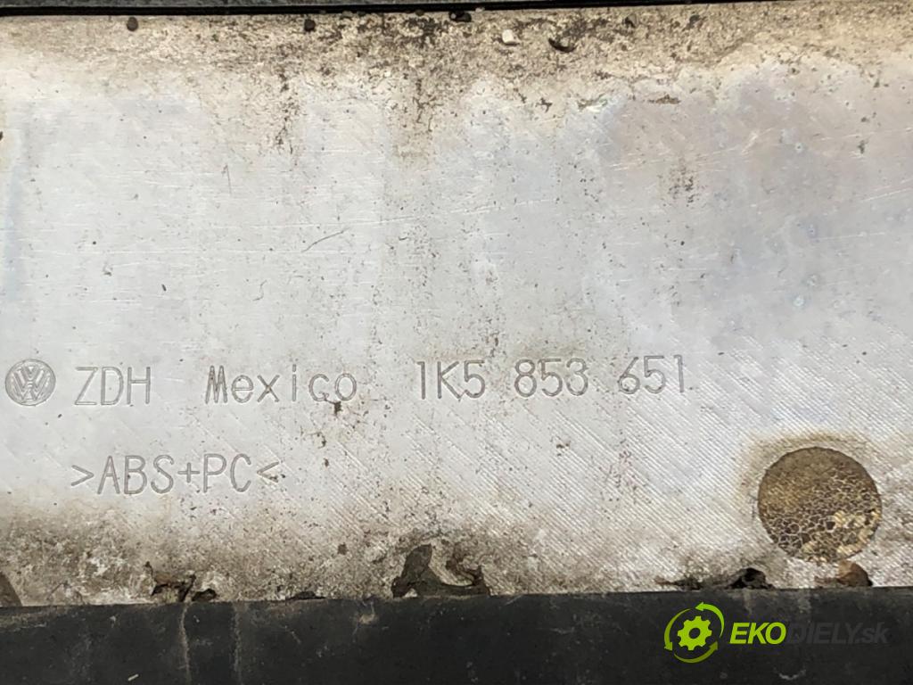 VW JETTA III (1K2) 2004 - 2013    1.9 TDI 77 kW [105 KM] olej napędowy 2005 - 2010  mřížka maska 1K5853651 (Mřížky (masky) chladičů)