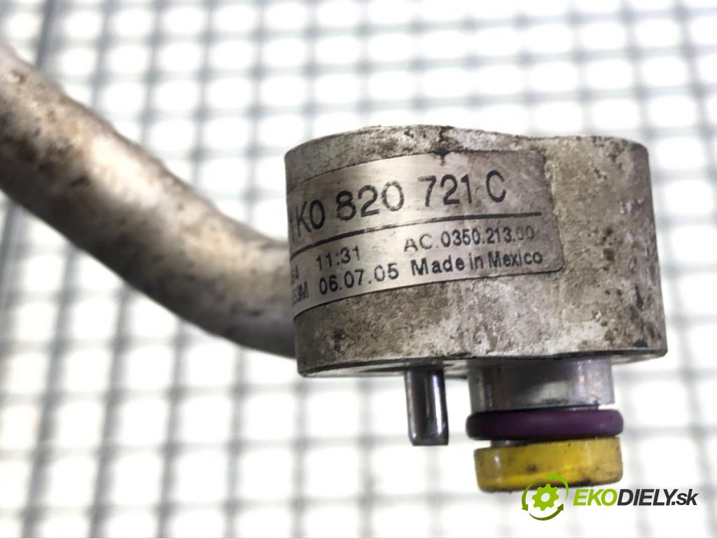 VW JETTA III (1K2) 2004 - 2013    1.9 TDI 77 kW [105 KM] olej napędowy 2005 - 2010  rúrka klimatizácie 1K0820721C (Rúrky klimatizácie)