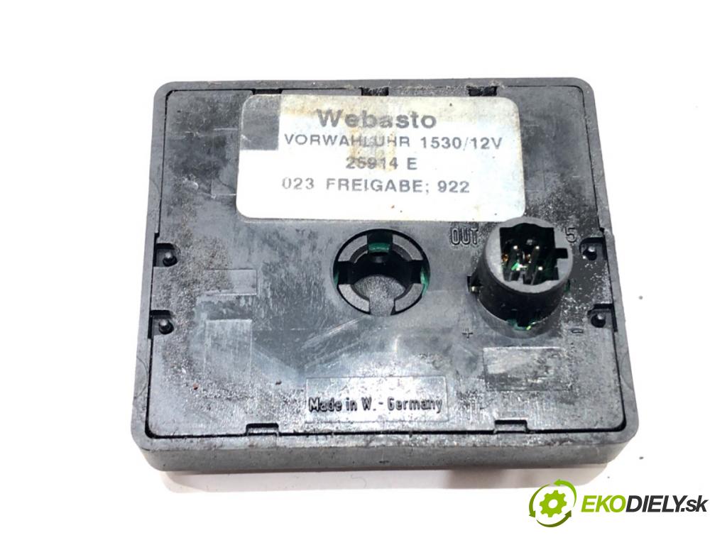 OPEL ZAFIRA A nadwozie wielkoprzestrzenne (MPV) (T98) 1999 - 2005    1.8 16V (F75) 92 kW [125 KM] benzyna 2000 - 2005  Displej Webasto 25914E