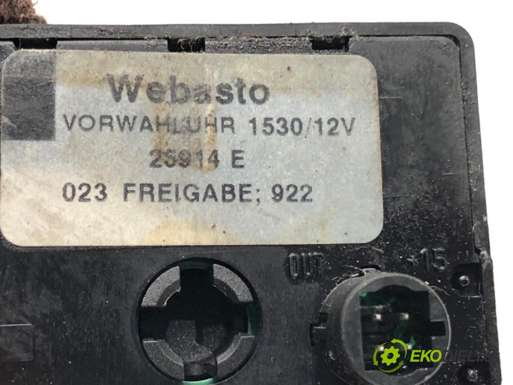 OPEL ZAFIRA A nadwozie wielkoprzestrzenne (MPV) (T98) 1999 - 2005    1.8 16V (F75) 92 kW [125 KM] benzyna 2000 - 2005  Displej Webasto 25914E