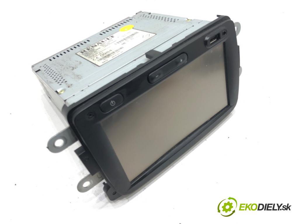 DACIA LODGY (JS_) 2012 - 2022    1.6 SCe 100 75 kW [102 KM] benzyna 2015 - 2022  RADIO 281152761R (Audio zariadenia)