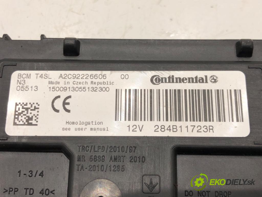 DACIA LODGY (JS_) 2012 - 2022    1.6 SCe 100 75 kW [102 KM] benzyna 2015 - 2022  Modul BCM 284B11723R (Ostatné)