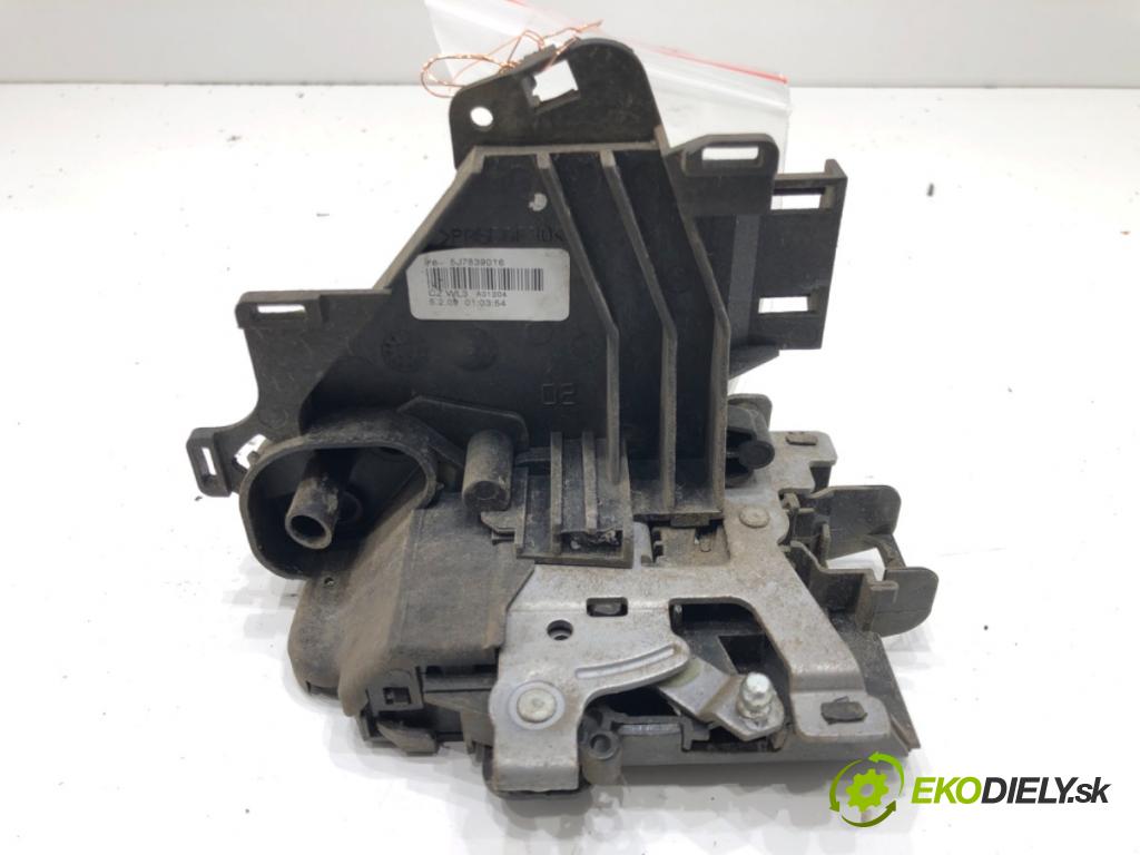 SKODA ROOMSTER Praktik (5J) 2007 - 2015    1.4 63 kW [86 KM] benzyna 2007 - 2015  zámok dveře pravý zadní část 5J7839016