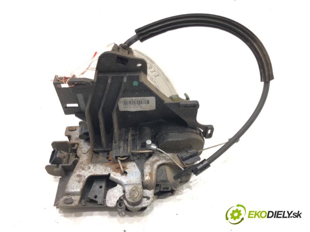 SKODA ROOMSTER Praktik (5J) 2007 - 2015    1.4 63 kW [86 KM] benzyna 2007 - 2015  zámok dveře levý přední část 3B1837015AN