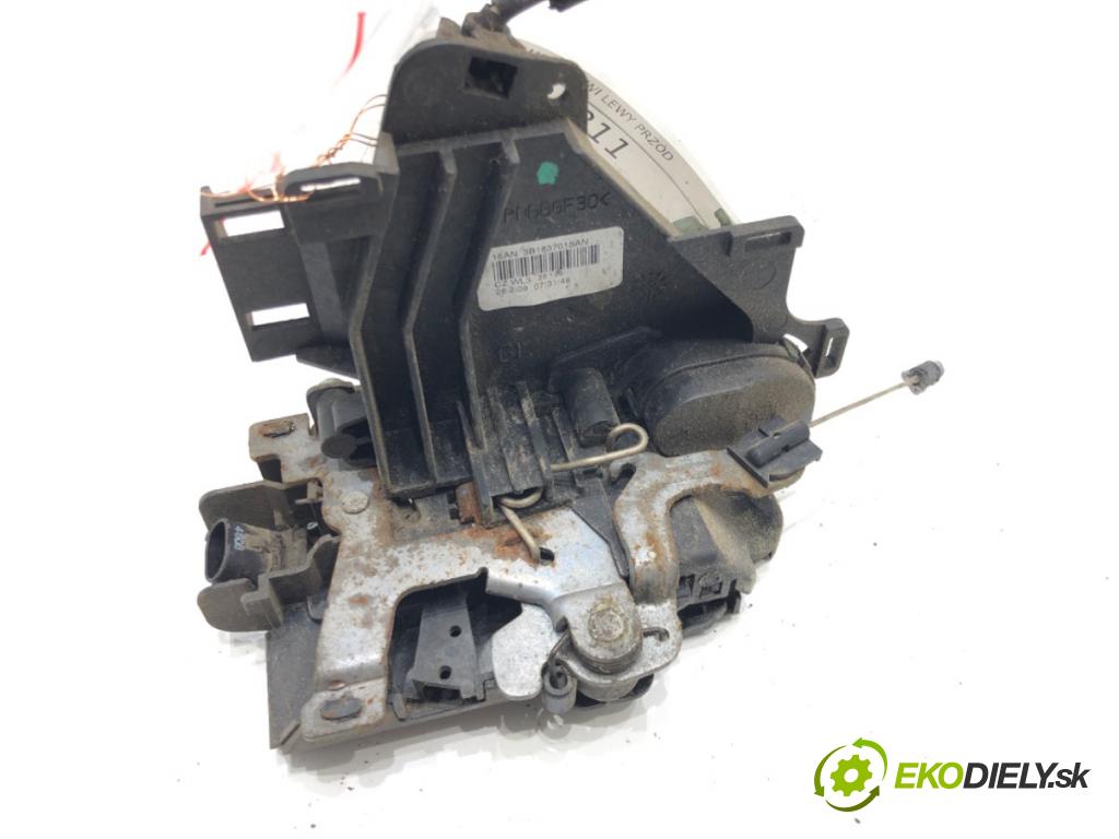 SKODA ROOMSTER Praktik (5J) 2007 - 2015    1.4 63 kW [86 KM] benzyna 2007 - 2015  zámok dveře levý přední část 3B1837015AN