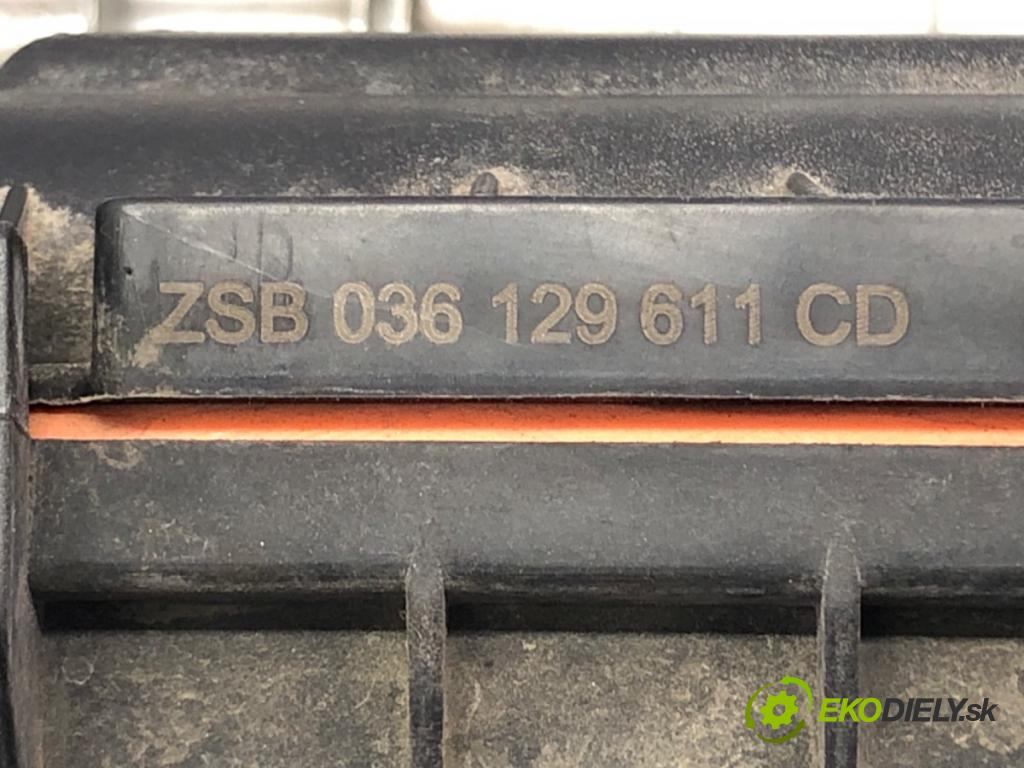 SKODA ROOMSTER Praktik (5J) 2007 - 2015    1.4 63 kW [86 KM] benzyna 2007 - 2015  Obal filtra vzduchu 036129611CD (Obaly filtrov vzduchu)