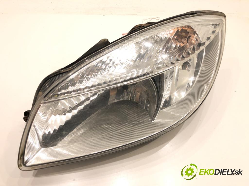 SKODA ROOMSTER Praktik (5J) 2007 - 2015    1.4 63 kW [86 KM] benzyna 2007 - 2015  Svetlomet ľavy predný