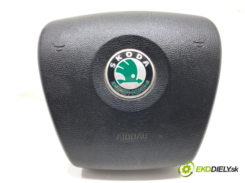 SKODA ROOMSTER Praktik (5J) 2007 - 2015    1.4 63 kW [86 KM] benzyna 2007 - 2015  AirBag volantu 5J0880201D (Airbagy)