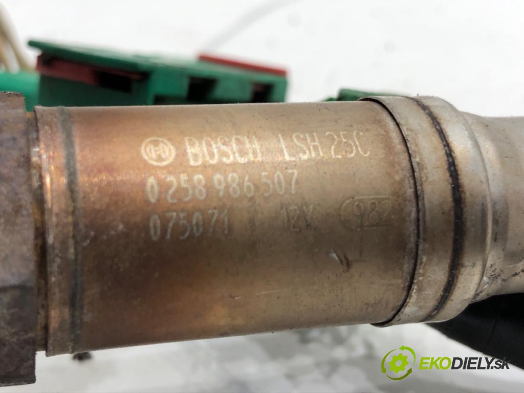 PEUGEOT 207 (WA_, WC_) 2006 - 2015    1.4 54 kW [73 KM] benzyna 2006 - 2013  sonda lambda predný 0258986507 (Lambda sondy)