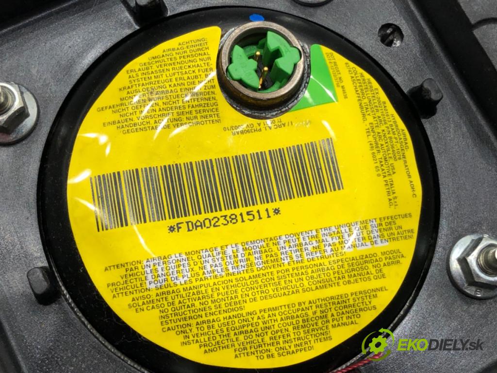 OPEL ASTRA H Kombi (A04) 2004 - 2014    1.7 CDTI (L35) 74 kW [101 KM] olej napędowy 2004 - 2010  AirBag volantu 13168455 (Airbagy)