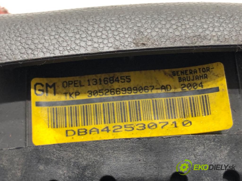 OPEL ASTRA H Kombi (A04) 2004 - 2014    1.7 CDTI (L35) 74 kW [101 KM] olej napędowy 2004 - 2010  AirBag volantu 13168455 (Airbagy)