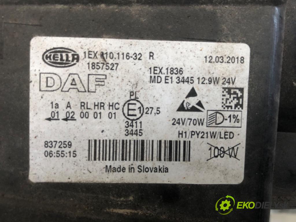 DAF CF 2013 - 2022    FA 370  Svetlomet pravy predný LED 1857527