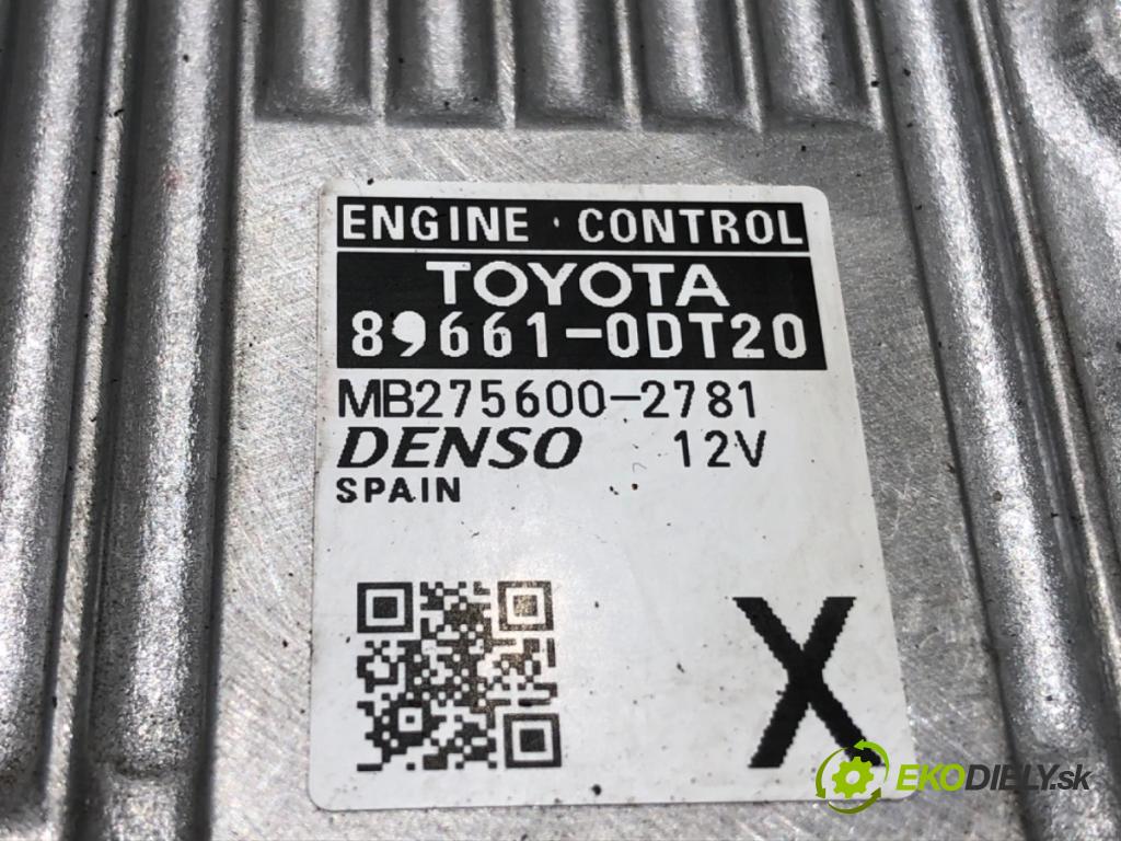TOYOTA YARIS Nadwozie pełne / liftback (_P13_) 2012 - 2022    1.5 Hybrid (NHP130) 55 kW [75 KM] Hybryda silnik benzynowy / elektryczny 2015 - 2022  riadiaca jednotka Motor 89661-0DT20 (Riadiace jednotky)