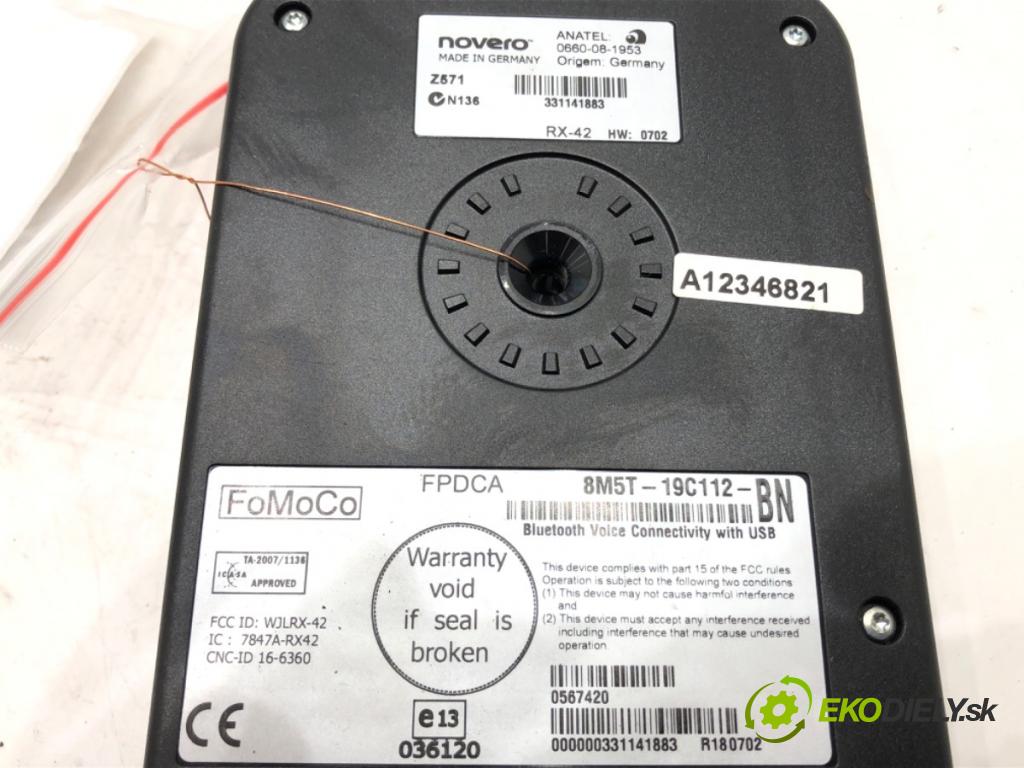 FORD FIESTA VI (CB1, CCN) 2008 - 2022    1.6 Ti 88 kW [120 KM] benzyna 2008 - 2012  Modul BLUETOOTH 8M5T-19C112-BN (Ostatné)