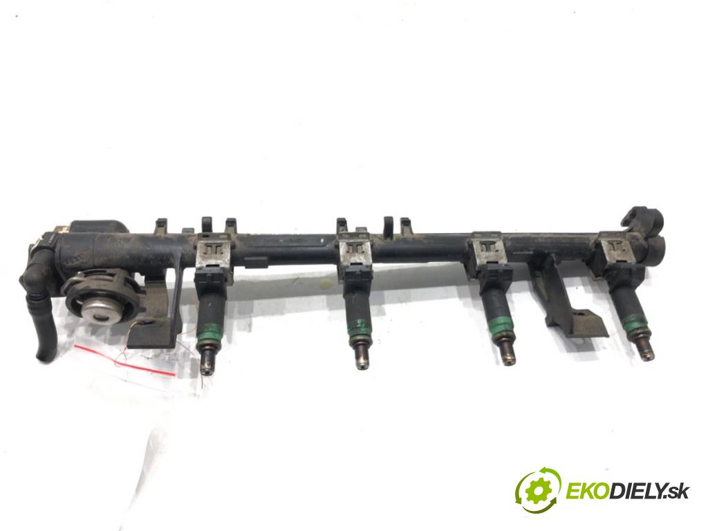 FORD FIESTA VI (CB1, CCN) 2008 - 2022    1.6 Ti 88 kW [120 KM] benzyna 2008 - 2012  Lišta vstrekovacia 98MF-BC (Vstrekovacie lišty)