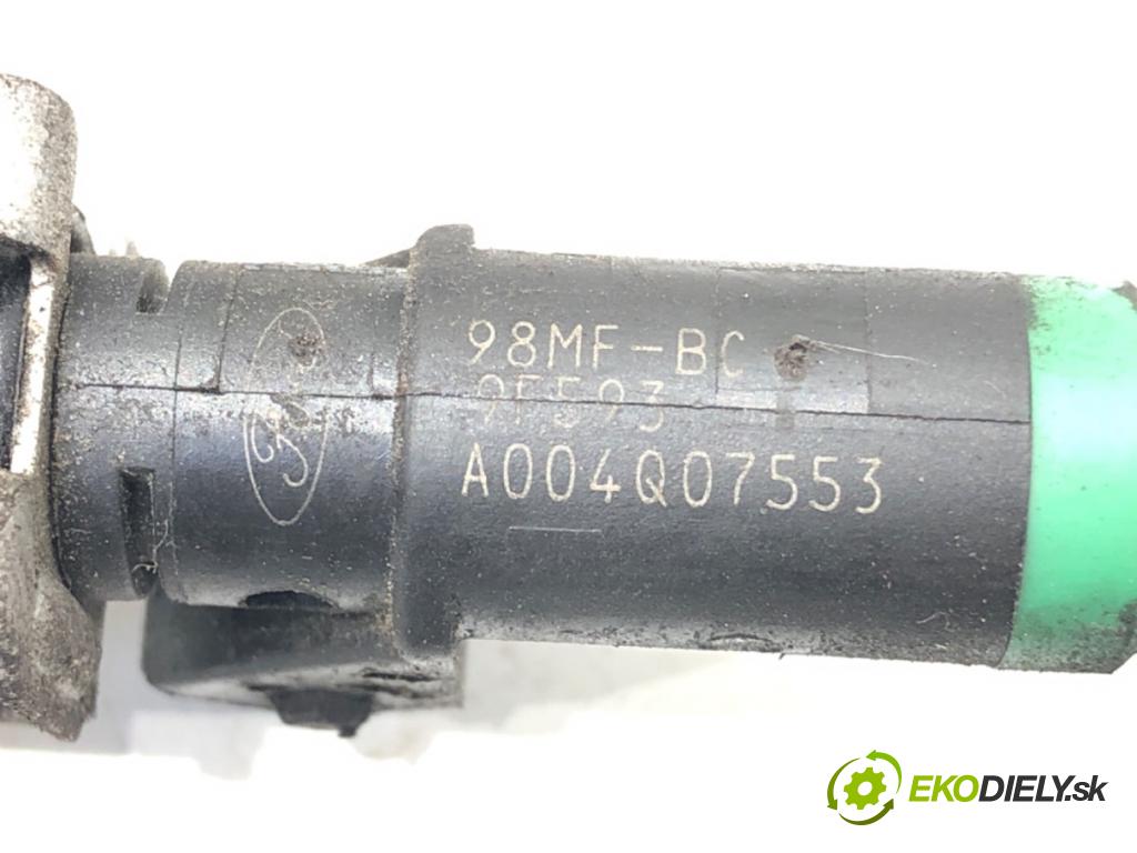 FORD FIESTA VI (CB1, CCN) 2008 - 2022    1.6 Ti 88 kW [120 KM] benzyna 2008 - 2012  Lišta vstrekovacia 98MF-BC (Vstrekovacie lišty)