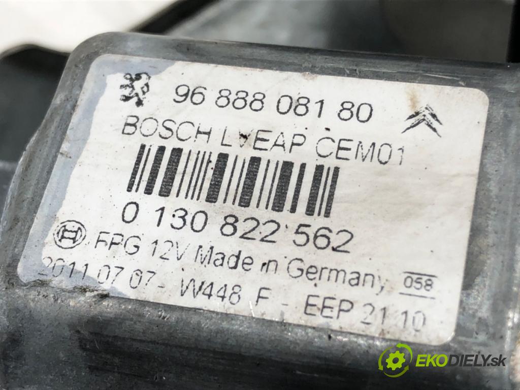PEUGEOT 508 SW I (8E_) 2010 - 2018    1.6 HDi 82 kW [112 KM] olej napędowy 2010 - 2018  mechanismus okna pravý přední část 9688808180