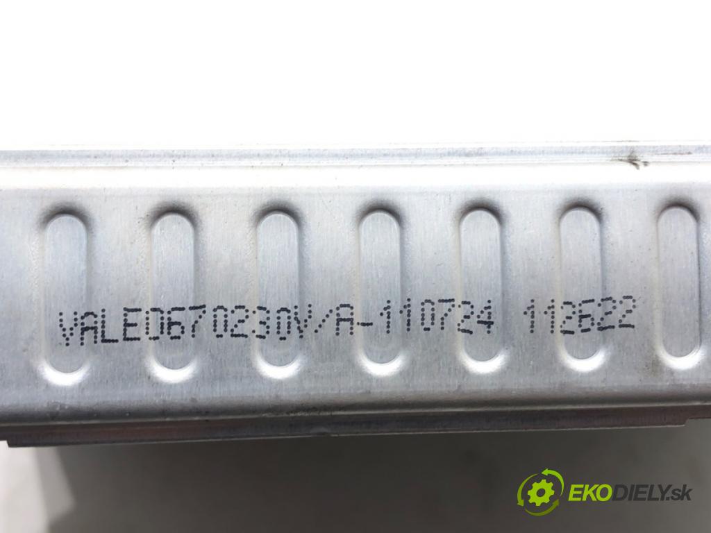 PEUGEOT 508 SW I (8E_) 2010 - 2018    1.6 HDi 82 kW [112 KM] olej napędowy 2010 - 2018  topné těleso radiátor topení 670230V (Radiátory topení)