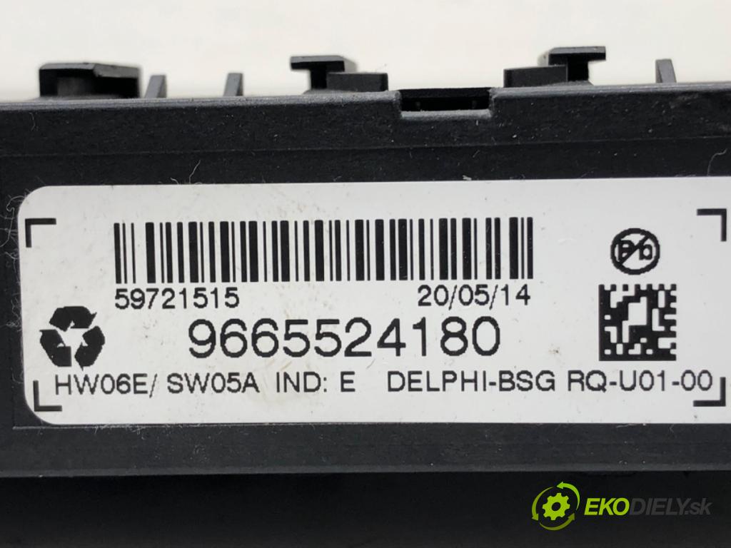 PEUGEOT 508 SW I (8E_) 2010 - 2018    1.6 HDi 82 kW [112 KM] olej napędowy 2010 - 2018  Modul ťažného oka 9665524180 (Ostatné)