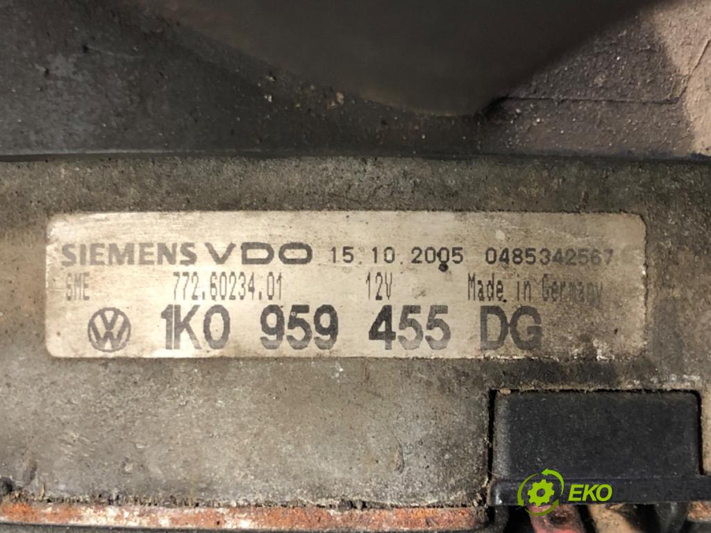 SKODA OCTAVIA II (1Z3) 2004 - 2013    1.9 TDI 77 kW [105 KM] olej napędowy 2004 - 2010  Ventilátor klimatizácie 1K0959455DG (Ventilátory chladičov klimatizácie)