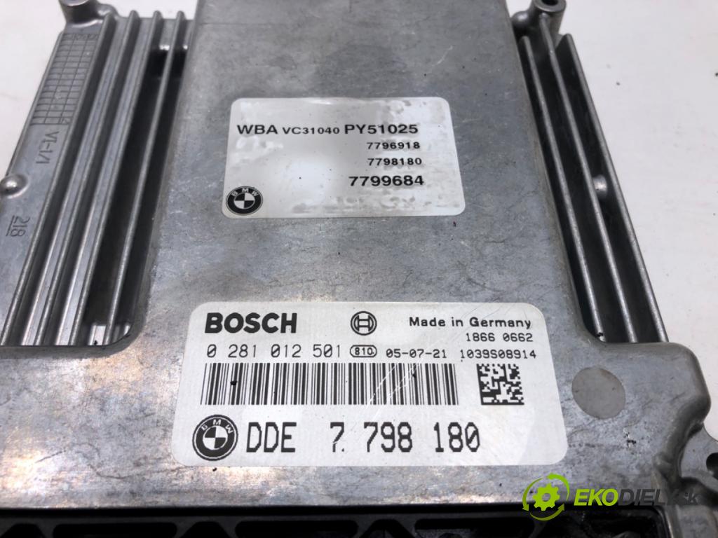BMW 3 (E90) 2004 - 2012    320 d 120 kW [163 KM] olej napędowy 2004 - 2011  riadiaca jednotka Motor 7798180 (Riadiace jednotky)