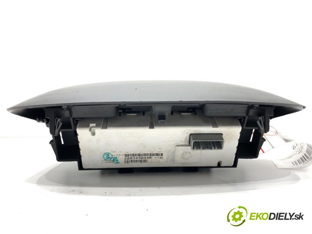 RENAULT MEGANE III liftback (BZ0/1_, B3_) 2008 - 2022    1.6 16V (BZ1B, BZ1H) 81 kW [110 KM] benzyna 2008 - 2022  Dislpej 280349044R (Prístrojové dosky, displeje)