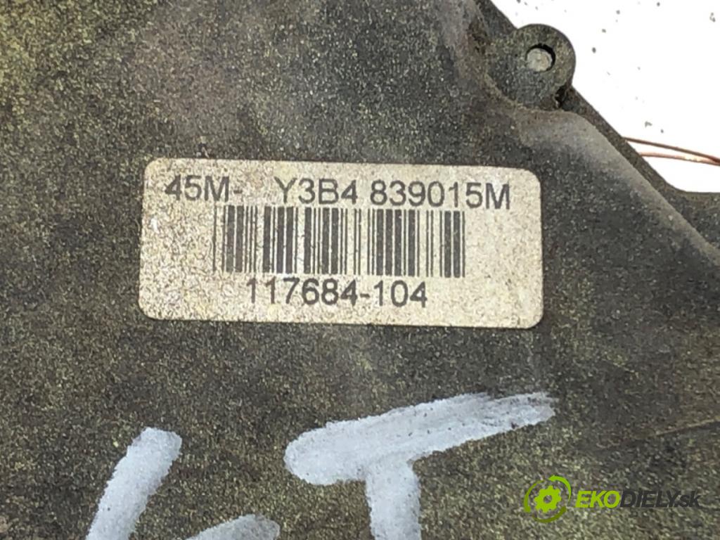 SEAT LEON (1M1) 1999 - 2006    1.9 TDI 96 kW [130 KM] olej napędowy 2003 - 2006  zámok dveře levý zadní část 3B4839015M