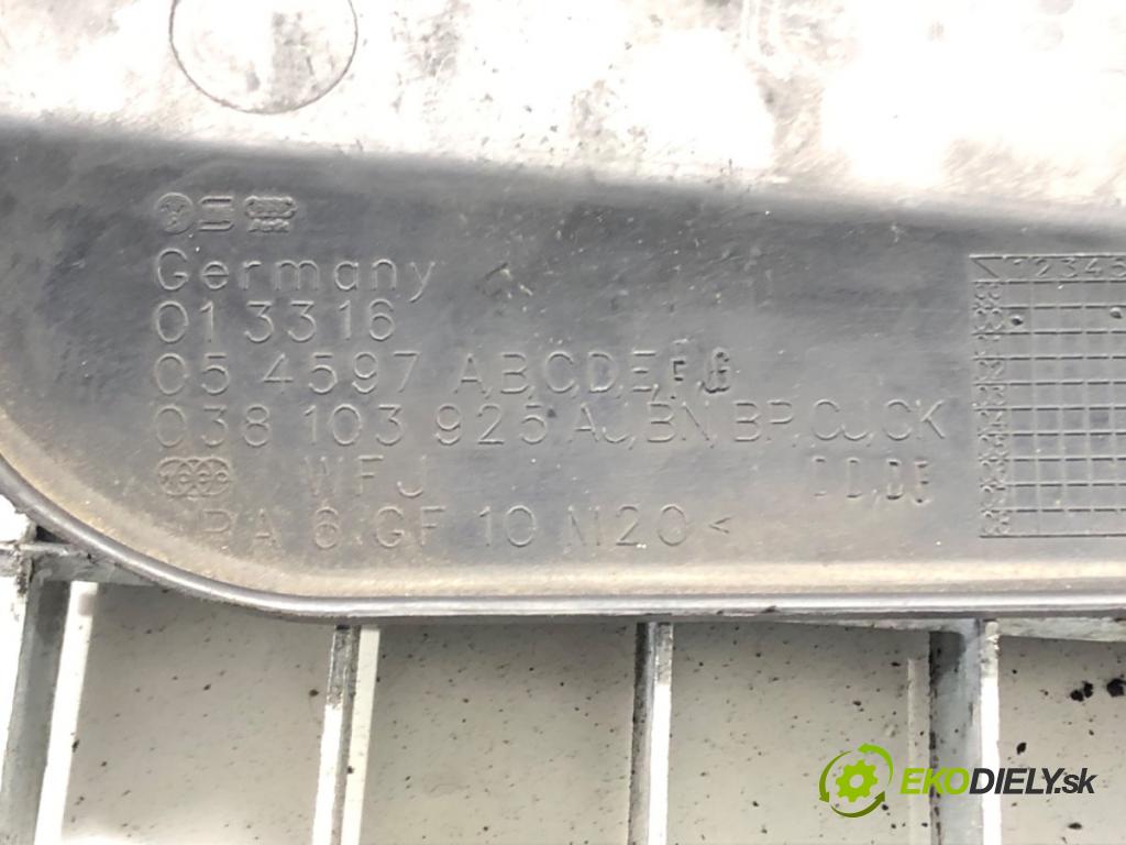 SEAT LEON (1M1) 1999 - 2006    1.9 TDI 96 kW [130 KM] olej napędowy 2003 - 2006  kryt motora 038103925AJ (Kryty motora)