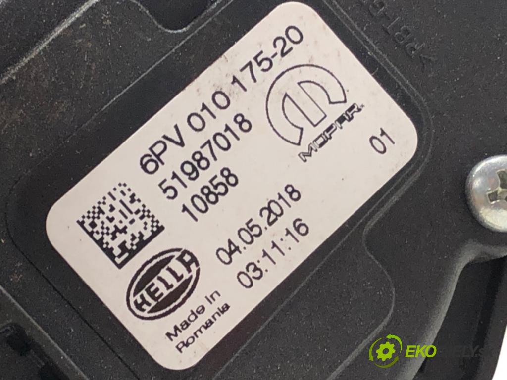 FIAT TIPO liftback (356_) 2016 - 2022    1.4 (356HXF1B) 88 kW [120 KM] benzyna 2016 - 2022  Potenciometer plynu 51987018 (Pedále)