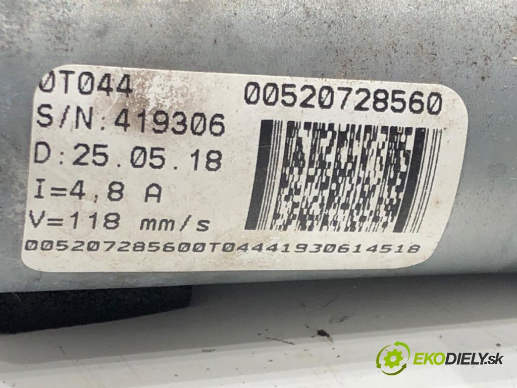 FIAT TIPO liftback (356_) 2016 - 2022    1.4 (356HXF1B) 88 kW [120 KM] benzyna 2016 - 2022  mechanismus okna pravý přední část 00520728560