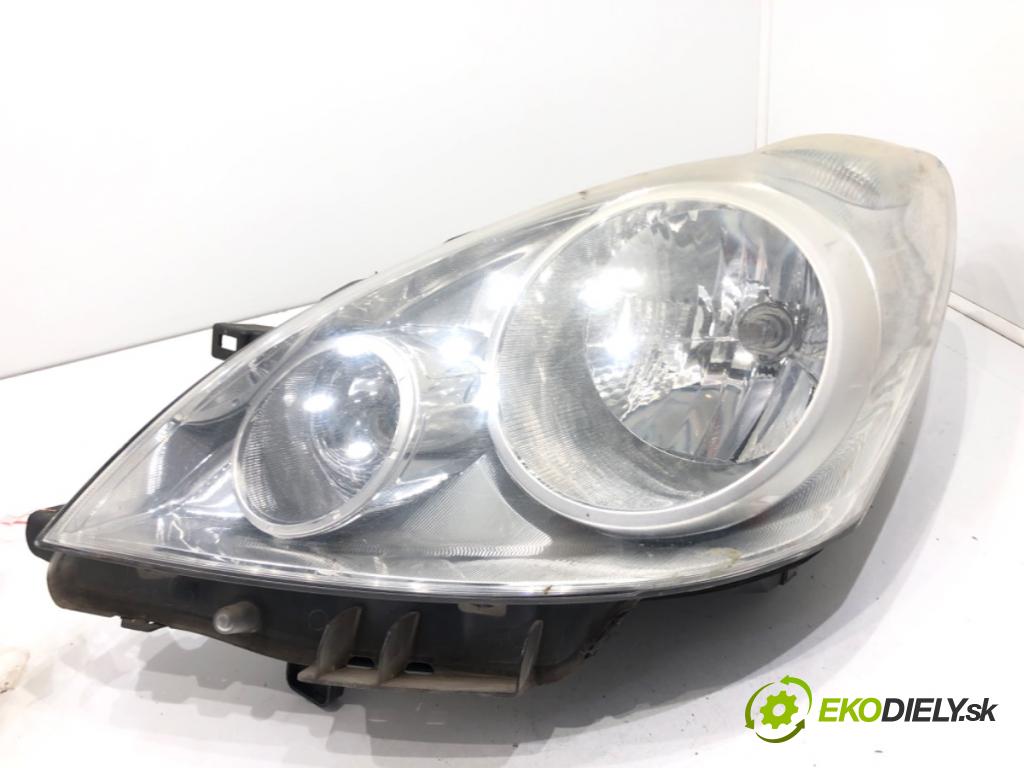 NISSAN NOTE (E11, NE11) 2005 - 2013    1.4 65 kW [88 KM] benzyna 2006 - 2012  Svetlomet ľavy predný 